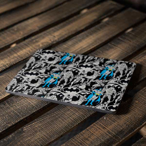 DC Comics Batman Characters Action Poses Print Apple MacBook Air Skin