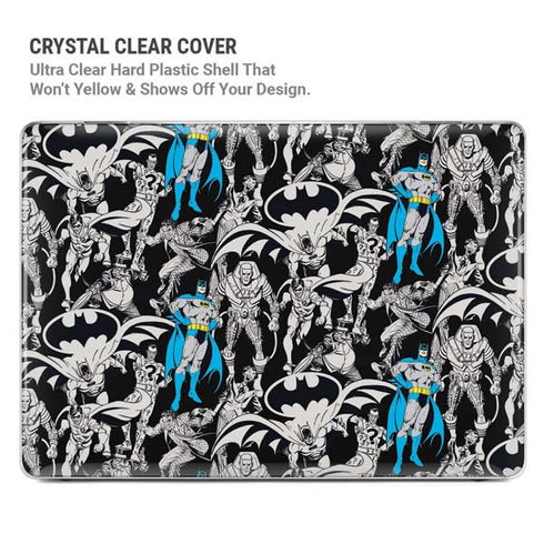 DC Comics Batman Characters Action Poses Print MacBook Pro 14in (2021-24) Case plus Skin