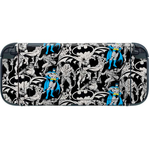 DC Comics Batman Characters Action Poses Print Nintendo Switch 2 (2025) with Joy-Con Skin