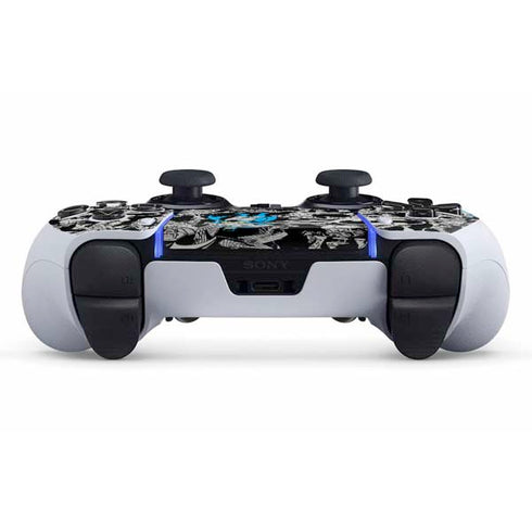 DC Comics Batman Characters Action Poses Print PS5 DualSense Edge Pro Controller Skin