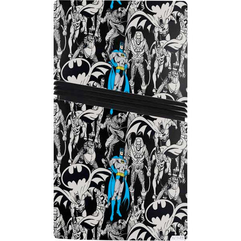 DC Comics Batman Characters Action Poses Print PS5 Pro Bundle Skin