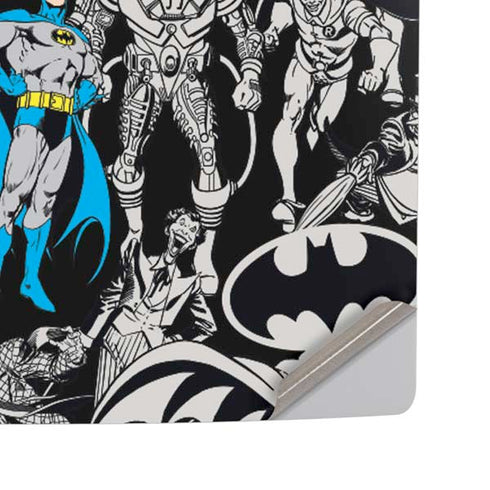 DC Comics Batman Characters Action Poses Print PS5 Pro Disk Console Skin