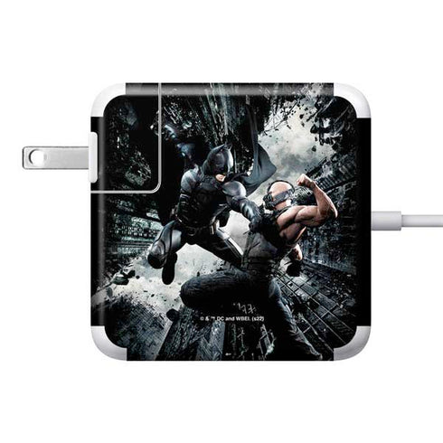 The Dark Knight Rises Batman and Bane Fighting 85W Power Adapter (15 and 17 inch MacBook Pro Charger) Skin