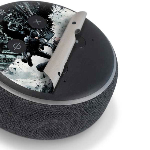 The Dark Knight Rises Batman and Bane Fighting Amazon Echo Dot Skin