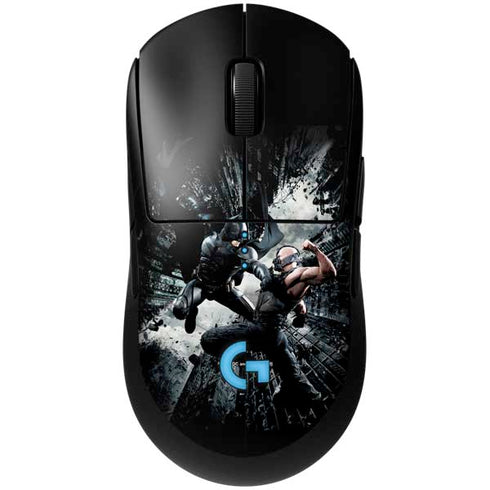 The Dark Knight Rises Batman and Bane Fighting G Pro Wireless Gaming Mouse Skin