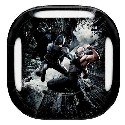 The Dark Knight Rises Batman and Bane Fighting Galaxy Buds Live Skin