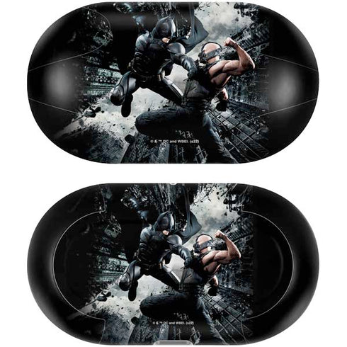 The Dark Knight Rises Batman and Bane Fighting Galaxy Buds Plus Skin