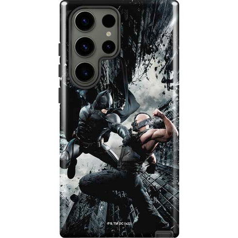 The Dark Knight Rises Batman and Bane Fighting Galaxy S23 Ultra Pro Case