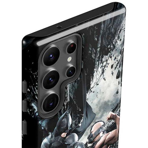 The Dark Knight Rises Batman and Bane Fighting Galaxy S23 Ultra Pro Case