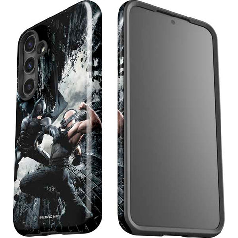 The Dark Knight Rises Batman and Bane Fighting Galaxy S25 Impact Case