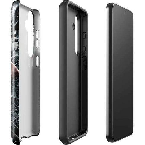 The Dark Knight Rises Batman and Bane Fighting Galaxy S25 Plus Impact Case