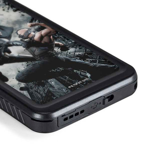 The Dark Knight Rises Batman and Bane Fighting Galaxy S24 Plus Waterproof Case