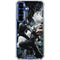 The Dark Knight Rises Batman and Bane Fighting Galaxy S25 Plus Clear Case