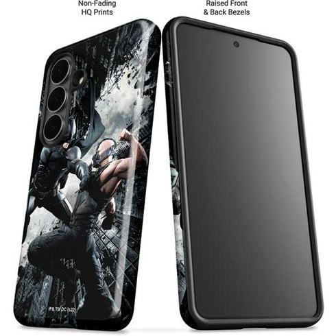 The Dark Knight Rises Batman and Bane Fighting Galaxy S26 Impact Case