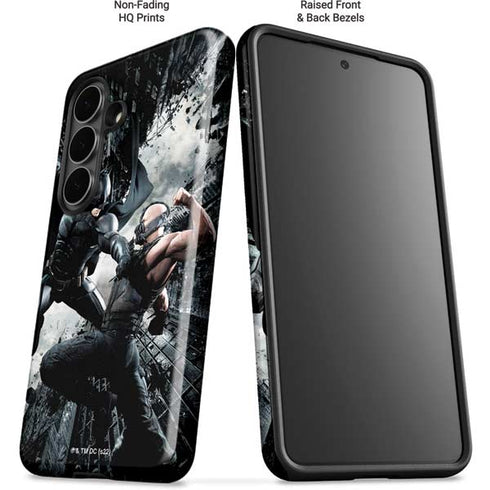 The Dark Knight Rises Batman and Bane Fighting Galaxy S26 Plus Impact Case