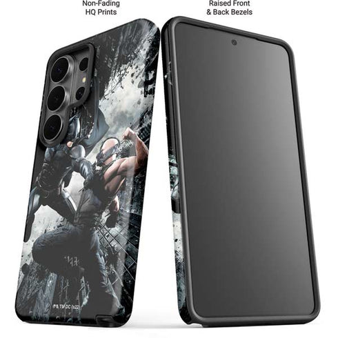 The Dark Knight Rises Batman and Bane Fighting Galaxy S26 Ultra Impact Case
