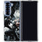 The Dark Knight Rises Batman and Bane Fighting Galaxy Z Fold6 Clear Case