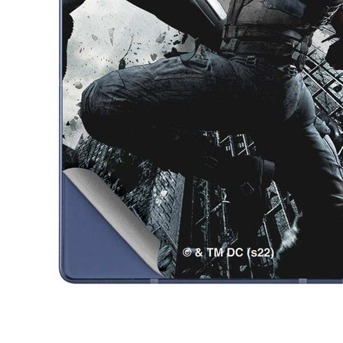 The Dark Knight Rises Batman and Bane Fighting Galaxy Z Fold6 Skin