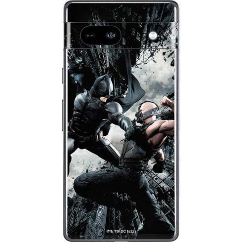 The Dark Knight Rises Batman and Bane Fighting Google Pixel 7a Skin