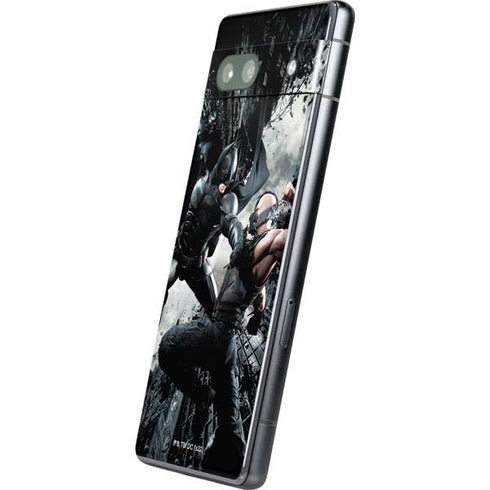 The Dark Knight Rises Batman and Bane Fighting Google Pixel 7a Skin