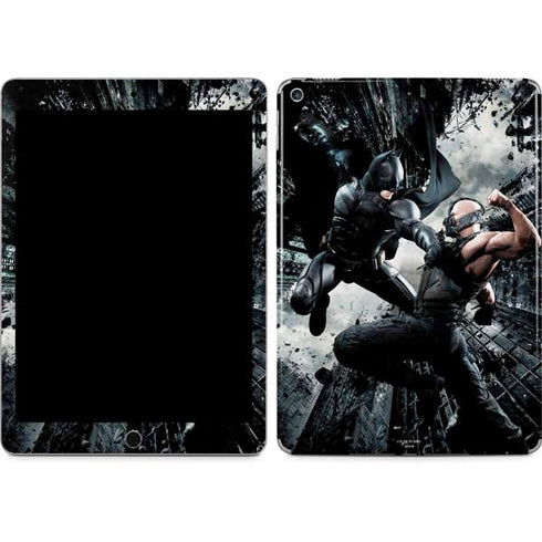 The Dark Knight Rises Batman and Bane Fighting iPad Skins
