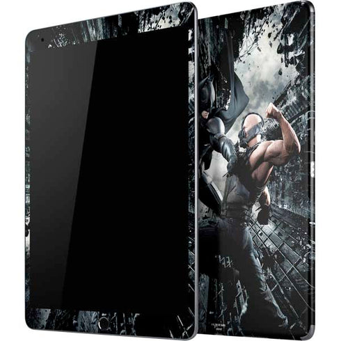 The Dark Knight Rises Batman and Bane Fighting iPad Skins