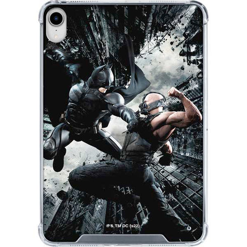 The Dark Knight Rises Batman and Bane Fighting iPad 11th Gen (2025) Clear Case