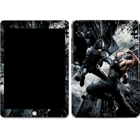 The Dark Knight Rises Batman and Bane Fighting Apple iPad Skin