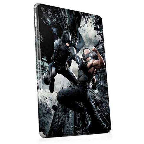 The Dark Knight Rises Batman and Bane Fighting Apple iPad Skin