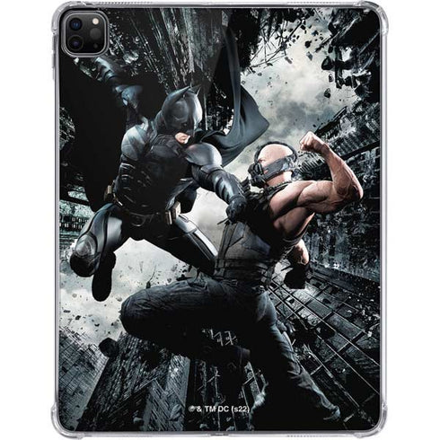 The Dark Knight Rises Batman and Bane Fighting iPad Pro 11in (2024) Clear Case