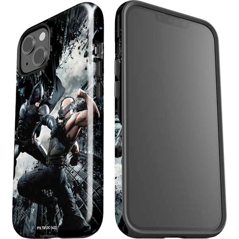 The Dark Knight Rises Batman and Bane Fighting iPhone 15 Impact Case