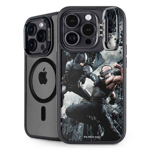 The Dark Knight Rises Batman and Bane Fighting iPhone 15 Pro Max Kickstand Case