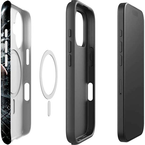 The Dark Knight Rises Batman and Bane Fighting iPhone 16 Plus Magsafe Impact Case