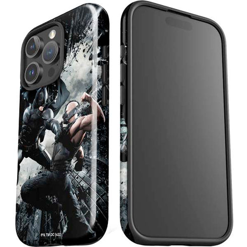 The Dark Knight Rises Batman and Bane Fighting iPhone 16 Pro Impact Case