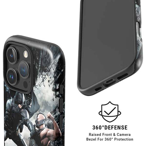 The Dark Knight Rises Batman and Bane Fighting iPhone 16 Pro Magsafe Impact Case