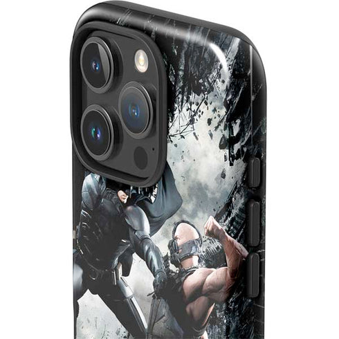 The Dark Knight Rises Batman and Bane Fighting iPhone 16 Pro Max Impact Case