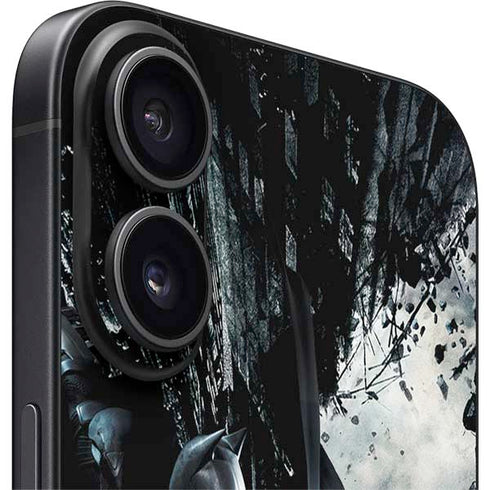 The Dark Knight Rises Batman and Bane Fighting iPhone 16 Skin