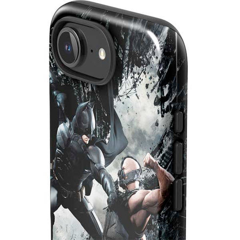 The Dark Knight Rises Batman and Bane Fighting iPhone 16e Impact Case