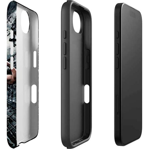 The Dark Knight Rises Batman and Bane Fighting iPhone 16e Impact Case