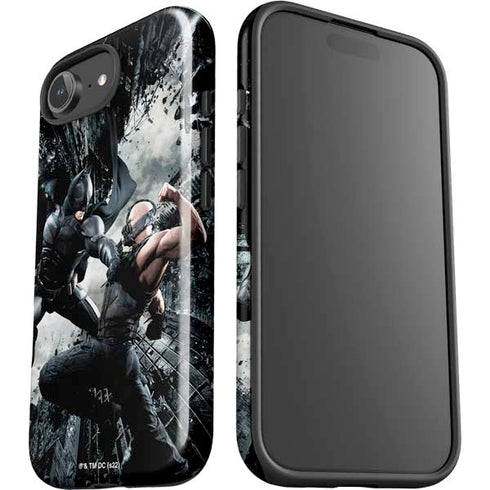 The Dark Knight Rises Batman and Bane Fighting iPhone 16e Impact Case