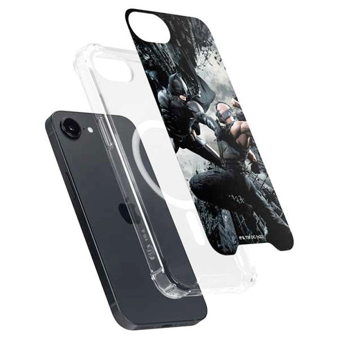 The Dark Knight Rises Batman and Bane Fighting iPhone 16e MagSafe Case