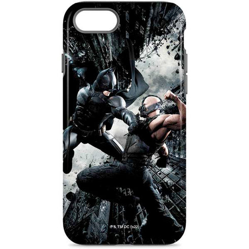 The Dark Knight Rises Batman and Bane Fighting iPhone Cases