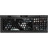 The Dark Knight Rises Batman and Bane Fighting K95 RGB PLATINUM Mechanical Gaming Keyboard Skin