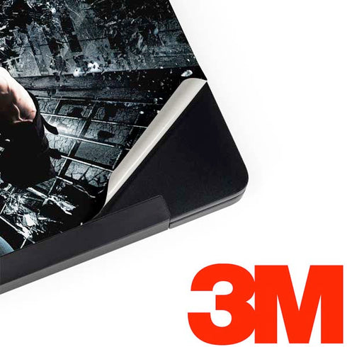 The Dark Knight Rises Batman and Bane Fighting Dell Latitude Skin