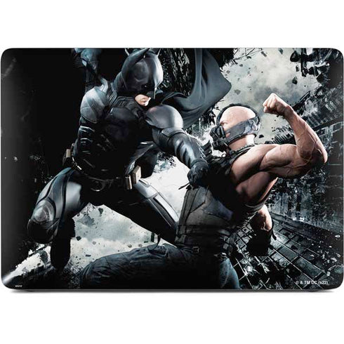 The Dark Knight Rises Batman and Bane Fighting Apple MacBook Air Skin