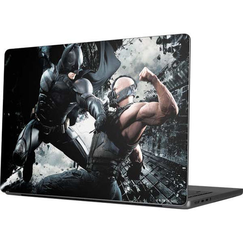 The Dark Knight Rises Batman and Bane Fighting Apple MacBook Pro 14-inch Skin