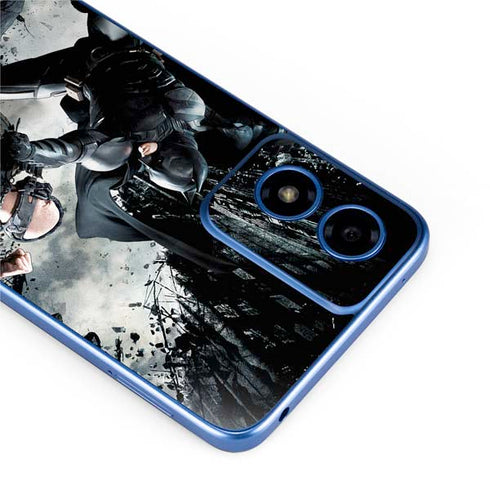 The Dark Knight Rises Batman and Bane Fighting Moto G Play 4G (2024) Skin