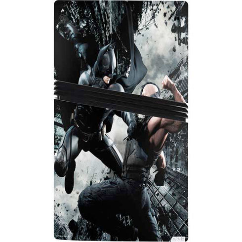 The Dark Knight Rises Batman and Bane Fighting PS5 Pro Bundle Skin