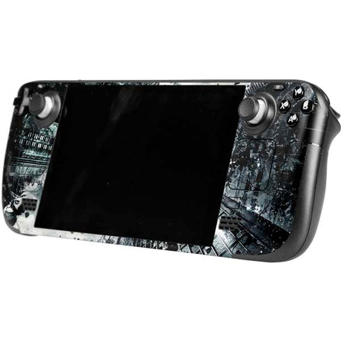The Dark Knight Rises Batman and Bane Fighting Steam Deck Handheld Gaming Computer Skin