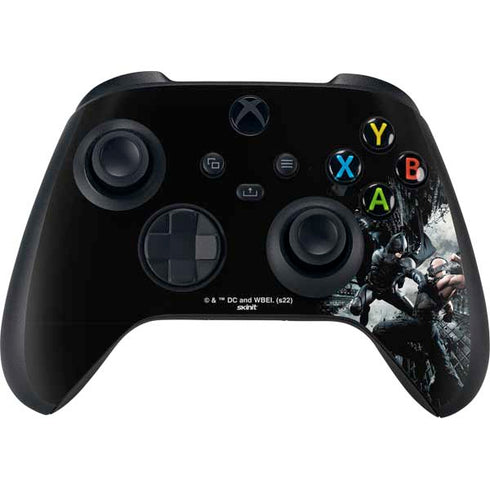 The Dark Knight Rises Batman and Bane Fighting Xbox Series X Bundle Skin